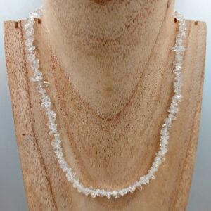 Clear Quartz Chip Necklace