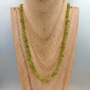 Peridot Chip Necklace
