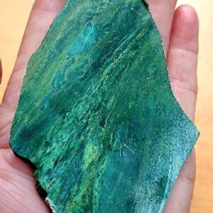 Verdite Slice unpolished 12cm