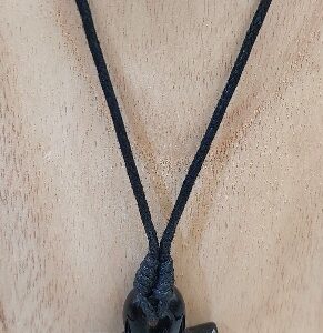 Black Obsidian Ankh Necklace