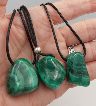 Malachite Tumblestone Necklace