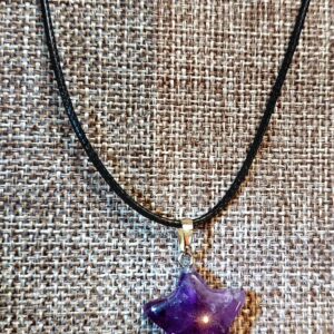 Amethyst Star Necklace