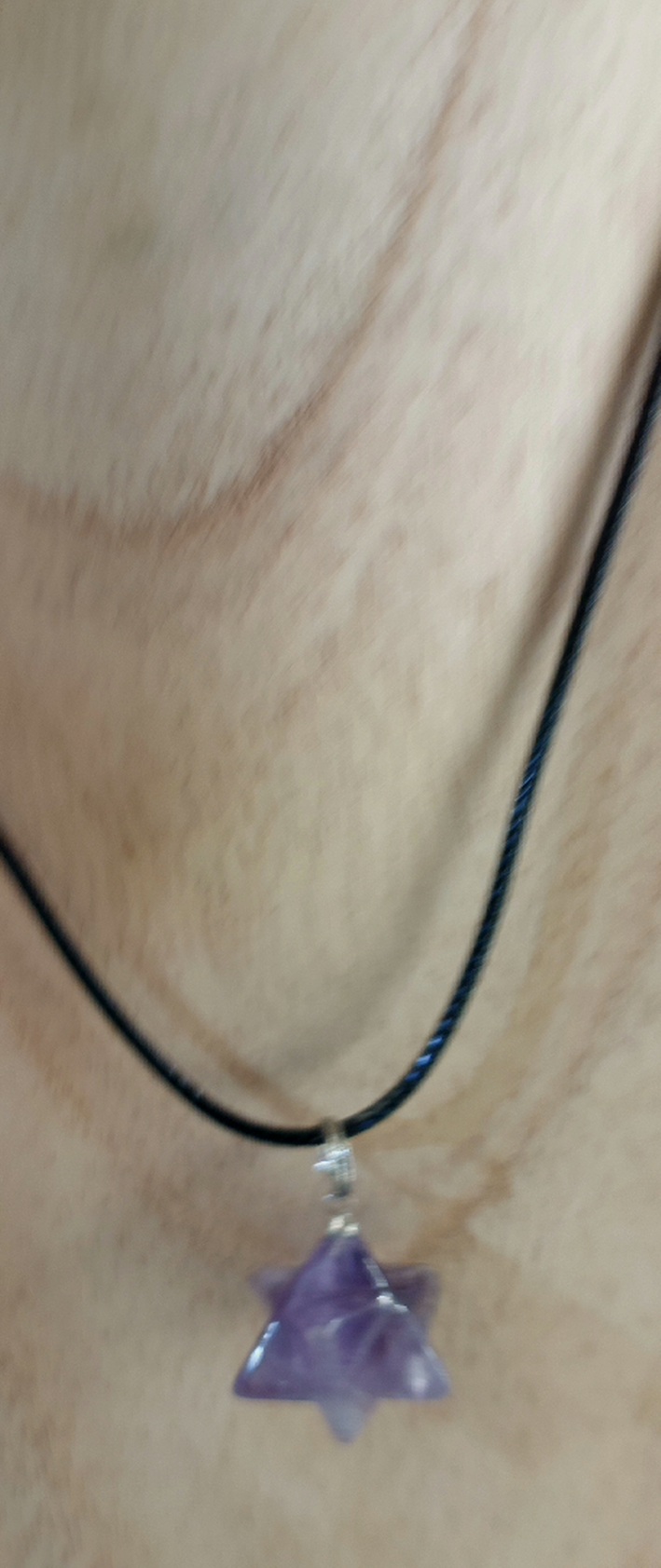 Amethyst Merkaba Necklace