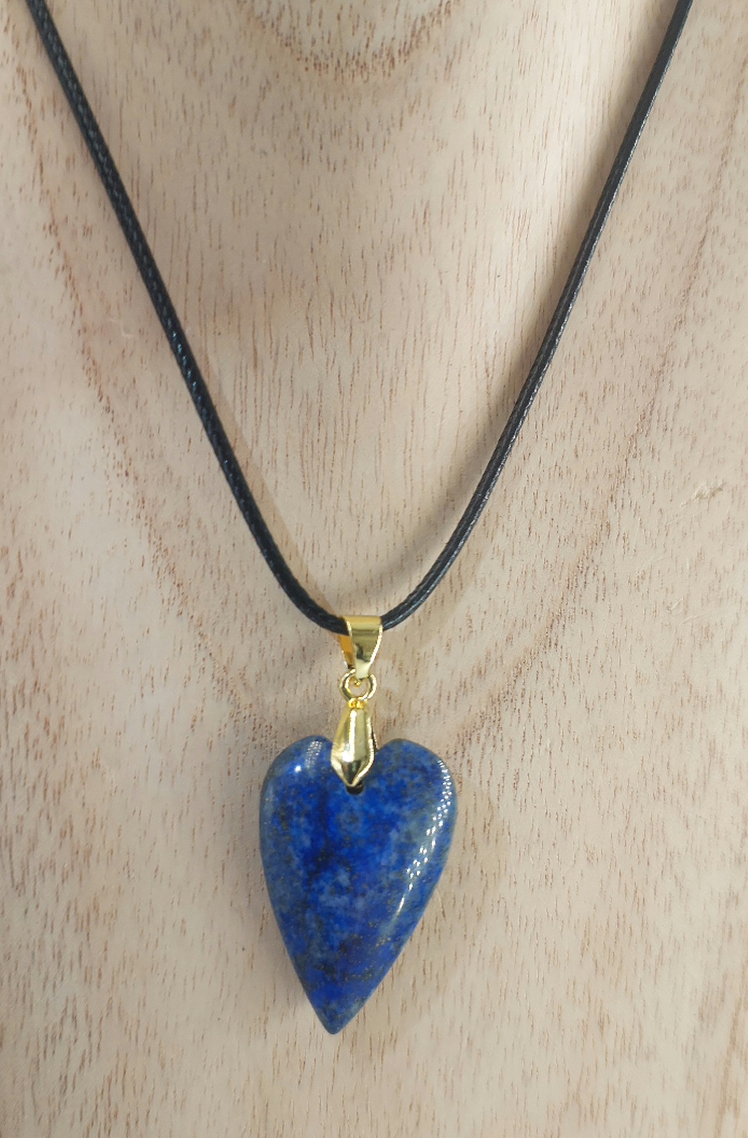 Lapis Lazuli Heart Necklace