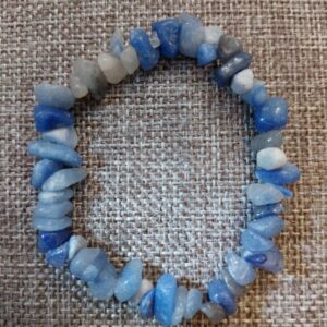 Blue Aventurine Chip Bracelet