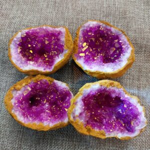Aura Geode pink