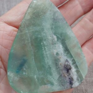Fluorite Triangle Wand 6.5x5.5
