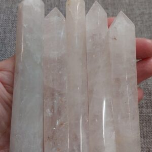 Snowy Quartz Dagger 10cm