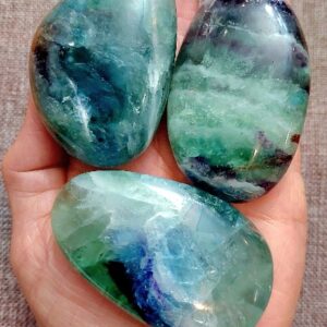 Fluorite Palmstone 6cm