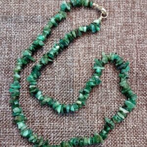 Emerald Chip Necklace