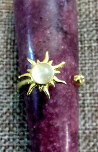 Cats Eye Sun Spinner Ring