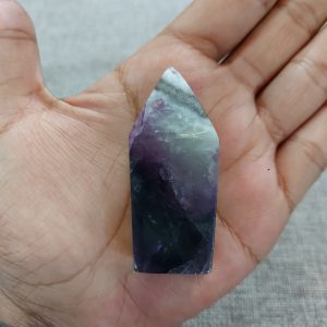 Fluorite Prism Purple/Green 5.5cm