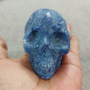 Blue Aventurine Skull