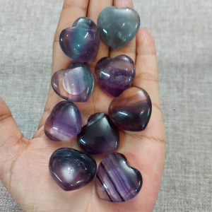 Fluorite Heart 2.2cm