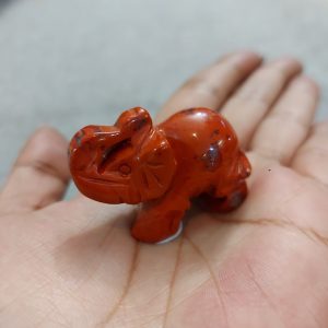 Red Jasper Elephant 3cm