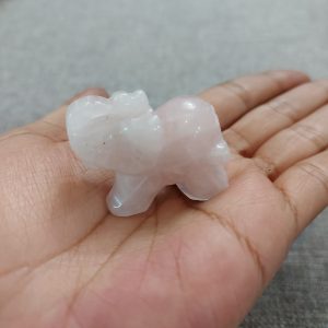 Rose Quartz Elephant 3cm